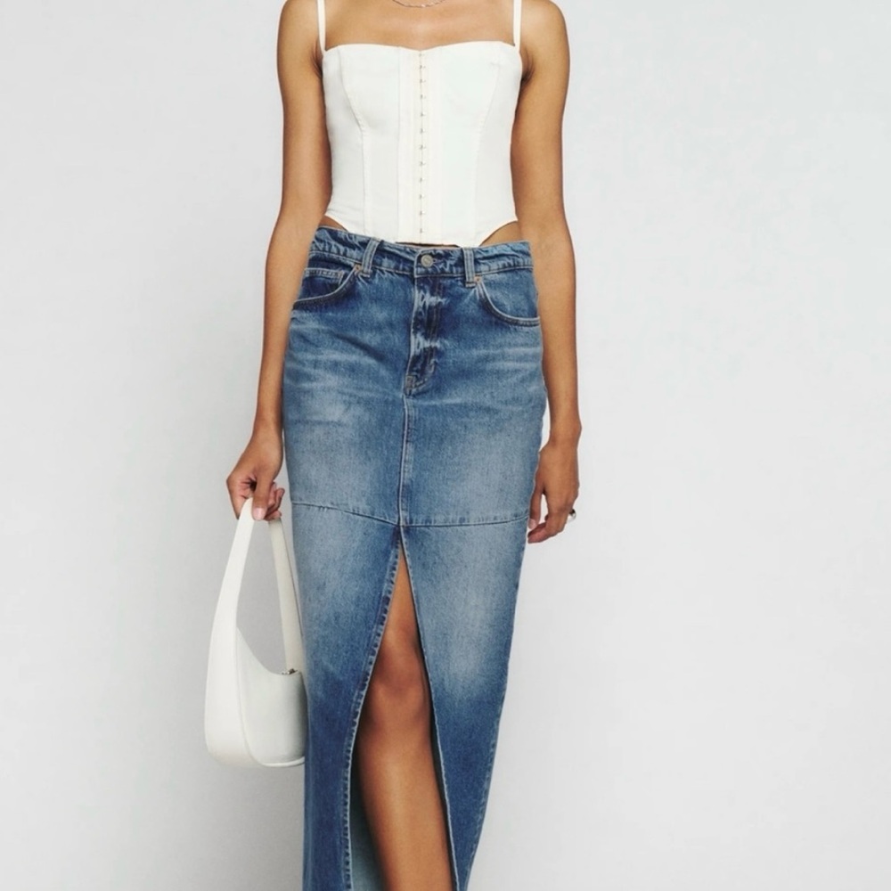 Reformation Tazz Maxi Skirt 29